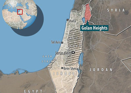 Mideast bombshell: U.S. recognizes ‘Israel’s Sovereignty over the Golan Heights’