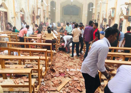 Open season on Christians: 4 hotels, 3 churches bombed, killing at least 207