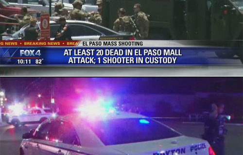 As nation absorbed El Paso, Dayton horrors, Democrats-media-Streisand were quick to attack Trump