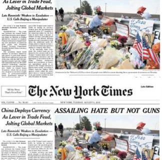 Twitter-Left forces headline change at NY Times; Trump warns Google