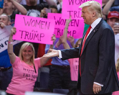 ‘Women for Trump’? Campaign claims heavy turnout of volunteers nationwide