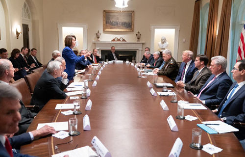 Trump answers Pelosi’s White House meltdown: ‘Goodbye, we’ll see you at the polls’