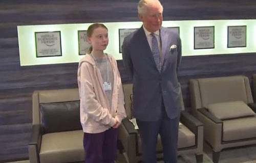Report: Prince Charles burned 162 metric tons of carbon for climate sermon with Greta Report: Prince Charles burned 162 metric tons of carbon for climate sermon with Greta