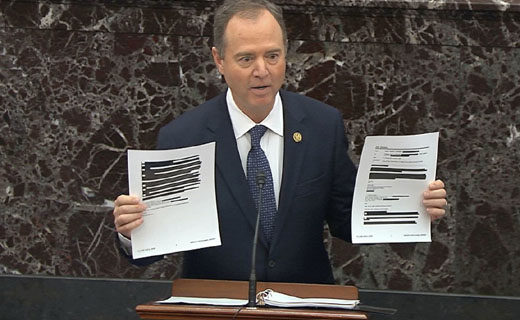‘Dazzling’? Dossier-believer Adam Schiff mesmerizes only the Left