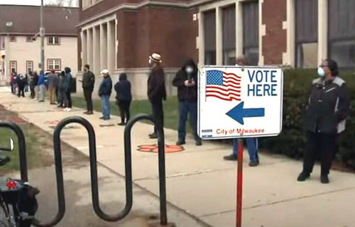 Data from Wisconsin primary fails to support claim that vote-by-mail necessary Data from Wisconsin primary fails to support claim that vote-by-mail necessary
