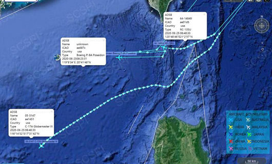 Increased U.S. spy flights over South China Sea as PLA steps up invasion drills Increased U.S. spy flights over South China Sea as PLA steps up invasion drills
