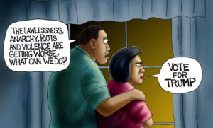 Seeing the writing on the wall . . .