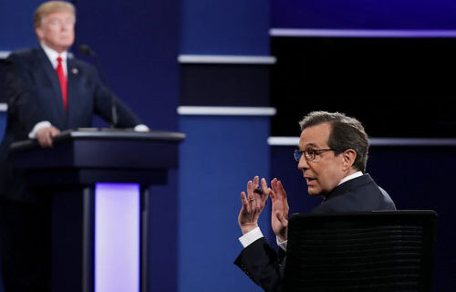 With whole world watching, Chris Wallace shows his true colors With whole world watching, Chris Wallace shows his true colors