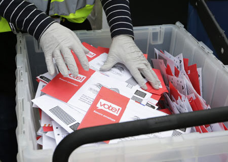 Democrat data firm: Trump leads big on election night, but Biden wins when mail-in votes are counted Democrat data firm: Trump leads big on election night, but Biden wins when mail-in votes are counted