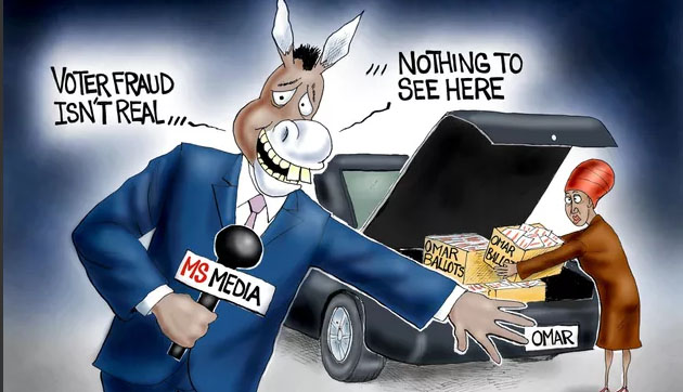 Count on the Democrat media to count the votes