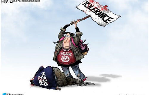 Alarming number of college students approve of using violence to shut down offensive speech Alarming number of college students approve of using violence to shut down offensive speech