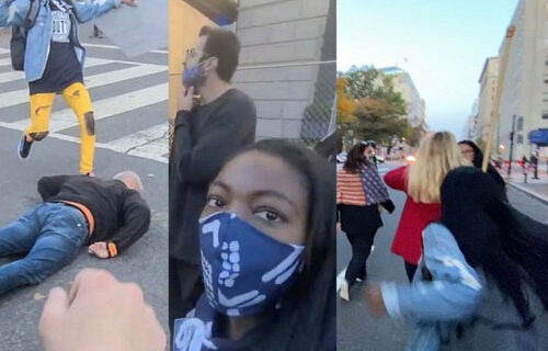 Report identifies woman attacking Trump supporters as journalism student