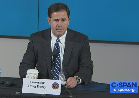 Arizona Gov. Ducey to China: ‘Lots of opportunities’ to exploit ‘our defense industry, mining and ores’ Arizona Gov. Ducey to China: ‘Lots of opportunities’ to exploit ‘our defense industry, mining and ores’