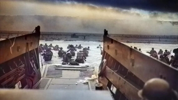 D-Day, 1944; More than 4,000 died but by late August northern France had been liberated