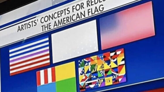 Leftists roll out their concepts for a redesigned American Flag Leftists roll out their concepts for a redesigned American Flag