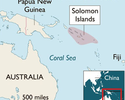 Growing popular opposition in Solomon Islands reported over strategic agreement with China Growing popular opposition in Solomon Islands reported over strategic agreement with China