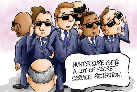 Where’s Hunter?