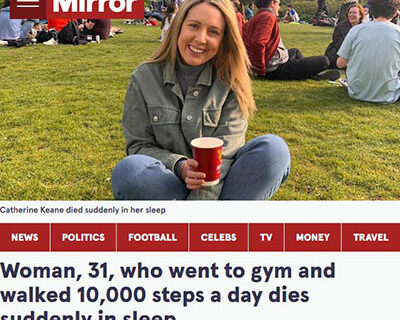 Media reports on Sudden Adult Death Syndrome glaringly omit one likely cause
