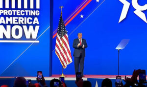 Trump dominates CPAC straw poll, up 40 over DeSantis