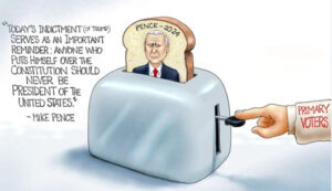 ‘I feel badly for Mike Pence . . .’