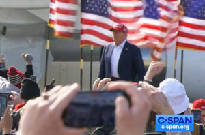 Trump in Ohio calls Biden ‘Manchurian candidate’; media caught in ‘bloodbath’ hoax