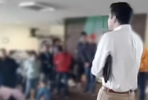 Denver city official caught on video begging migrants to leave