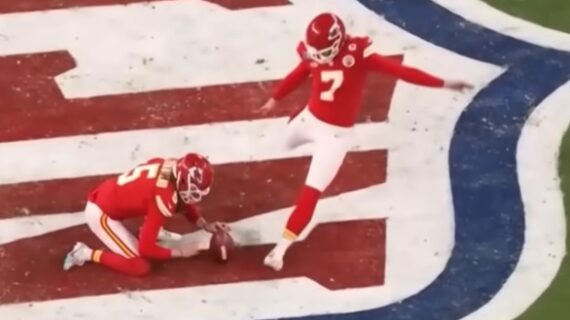 Sales of Kansas City Chiefs kicker Harrison Butker’s jersey skyrocket after commencement speech