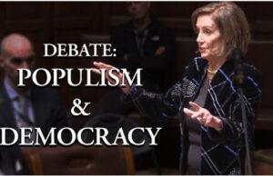 ‘Populism is democracy’: Pelosi shut down at Oxford debate