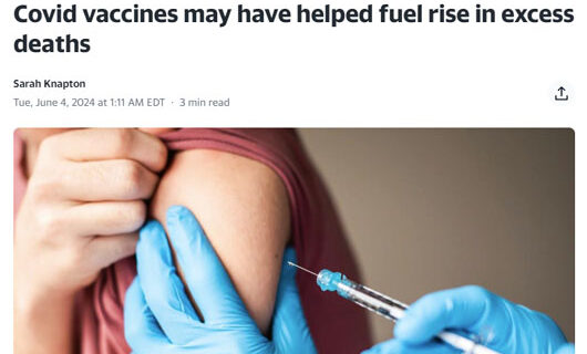 Suddenly newsworthy at Yahoo: ‘Covid vaccines may have helped fuel rise’ in 3 million excess deaths Suddenly newsworthy at Yahoo: ‘Covid vaccines may have helped fuel rise’ in 3 million excess deaths