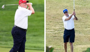 Trump challenges Biden to golf match; Team Biden declines