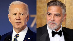 Trump mocks Clooney, reminds Pelosi that ‘hiding evidence is a crime’