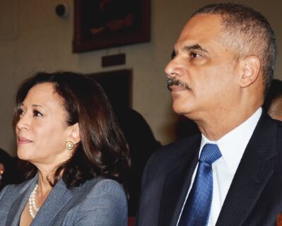 Who is Kamala Harris? Clue: Eric Holder helping vet her VP choice