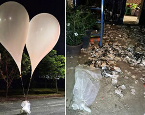 Korean balloon war heats up: South answers literal garbage dumps with high value gifts