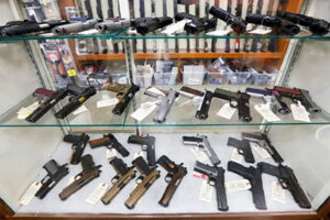 Election year metrics: Gun sales up, Trump holding lead in polls
