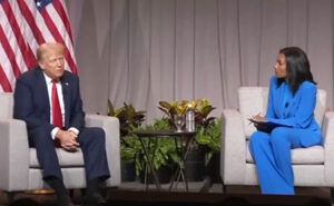 No fear: Trump takes his direct approach to black journalists conference