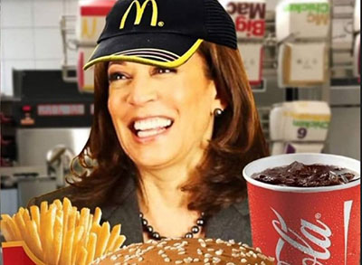Harris and McDonald’s: Really?