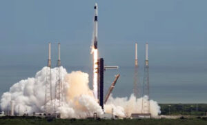 SpaceX launches craft to rescue astronauts stranded on International Space Station