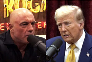 In epic 3-hour Rogan podcast, Trump gets into the details, without notes