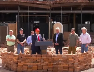 Trump raising millions for hurricane victims; Biden urges public to donate