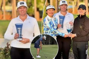 Biological male tees off in quest to qualify for women’s professional golf tour