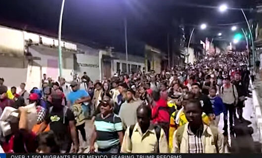 Migrant caravan heads North as Texas, Mexico navigate imminent mass deportation