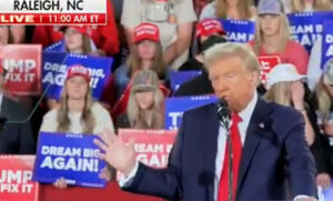 Trump in NC reveals first call if elected