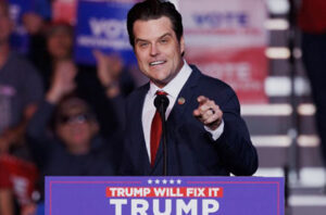 Supporters call Matt Gaetz champion of justice for the falsely accused