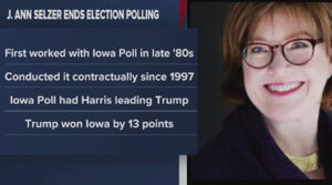 ‘Gold standard’ pollster ‘retires’ after predicting 3 point Harris win