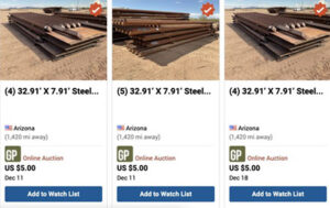 ‘Pennies on the dollar’: Biden auctions off border wall materials as term winds down