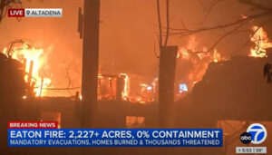 L.A. is on fire; ‘No water in the hydrants;’ Newsom ignored Trump’s warning