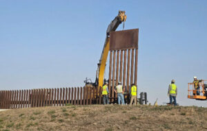 And now, here comes the border wall, after 4-year Biden pause