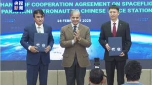 China takes Pakistan into space