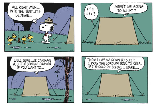 Culture shock: Popular comic strip references traditional Christian lifestyle