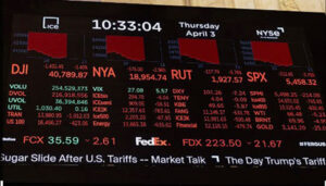 Main target of Tump tariffs — China — deems them a failure; 50 nations ‘reach out’